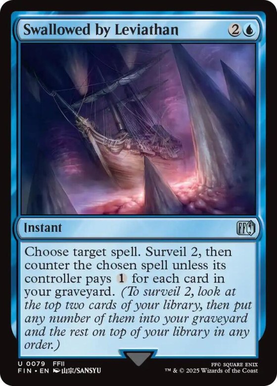 Swallowed by Leviathan - Foil