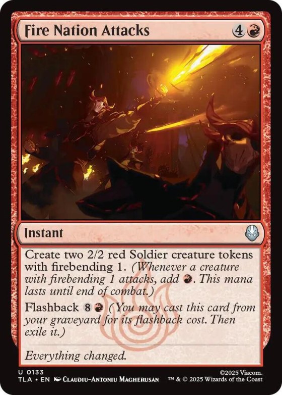 Fire Nation Attacks - Foil