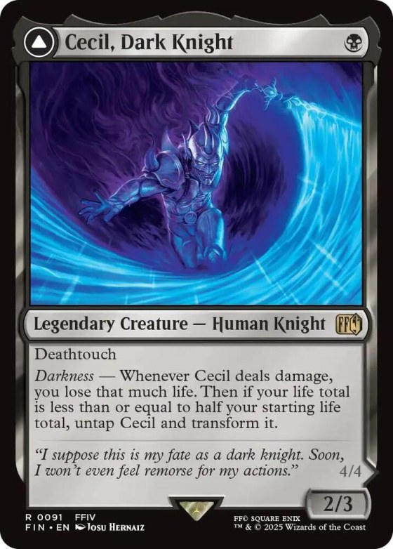 Cecil, Dark Knight - Foil