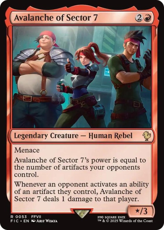 Avalanche of Sector 7 - Surge Foil