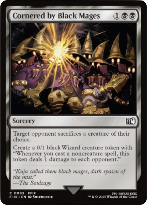 Cornered by Black Mages - Foil
