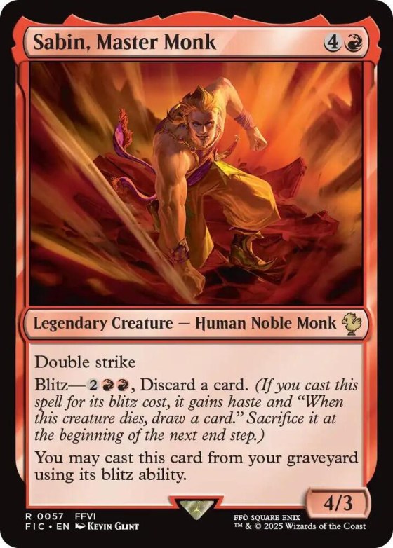 Sabin, Master Monk - Surge Foil