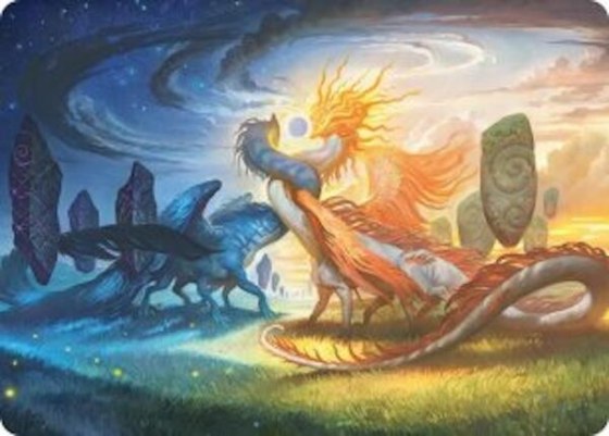 Celestial Reunion Art Card