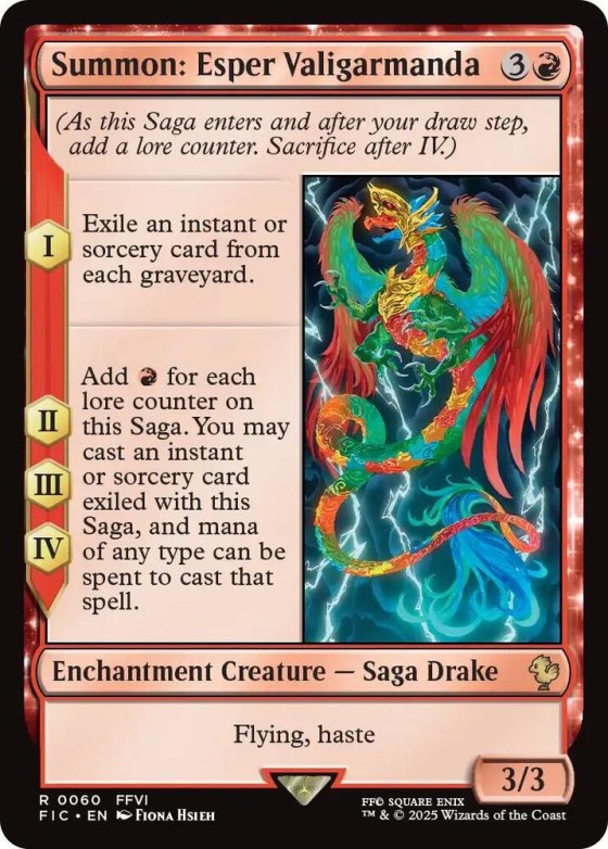 Summon: Esper Valigarmanda - Surge Foil