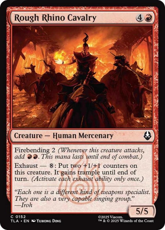 Rough Rhino Cavalry - Foil