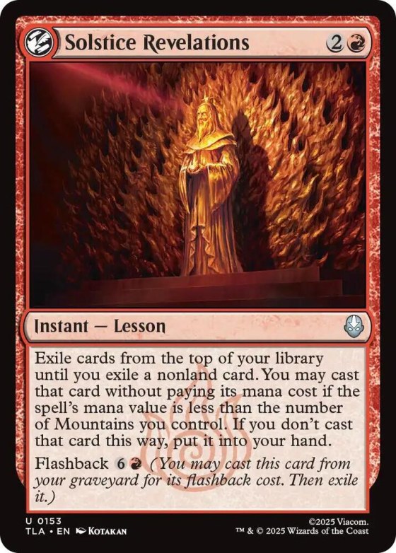 Solstice Revelations - Foil