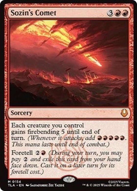 Sozin's Comet - Foil