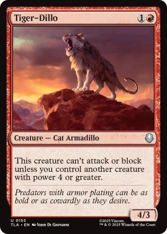 Tiger-Dillo - Foil