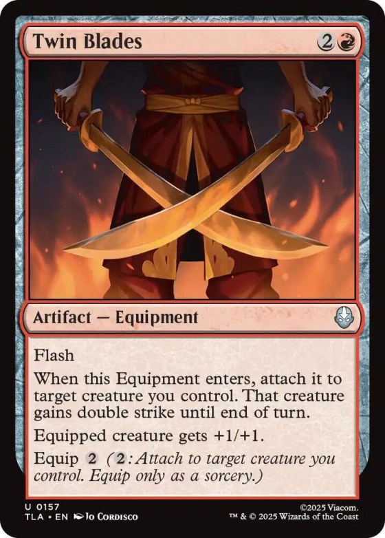Twin Blades - Foil