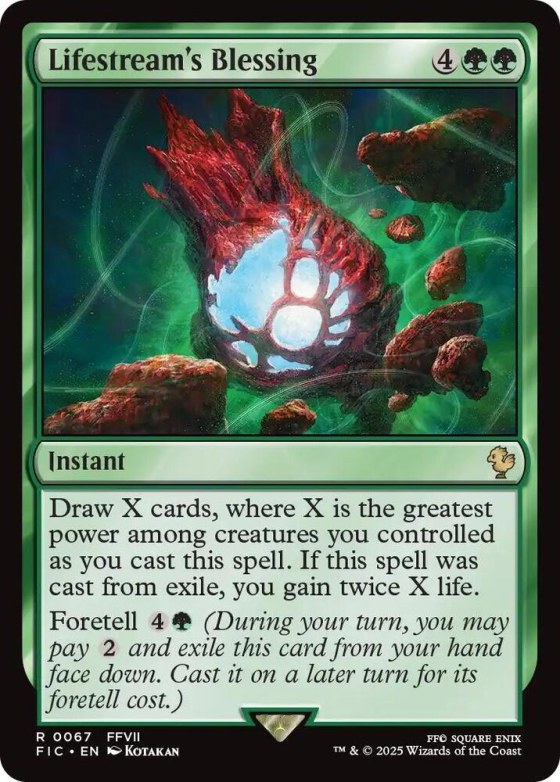 Lifestream's Blessing - Surge Foil