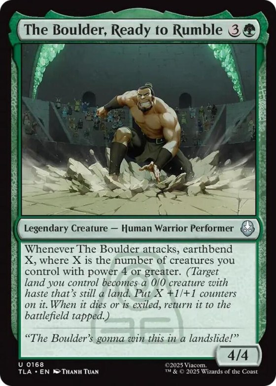 The Boulder, Ready to Rumble - Foil