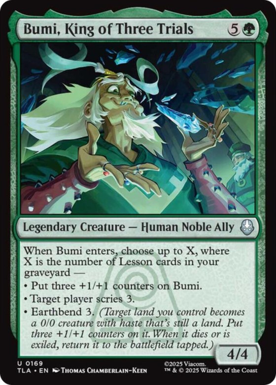 Bumi, King of Three Trials - Foil
