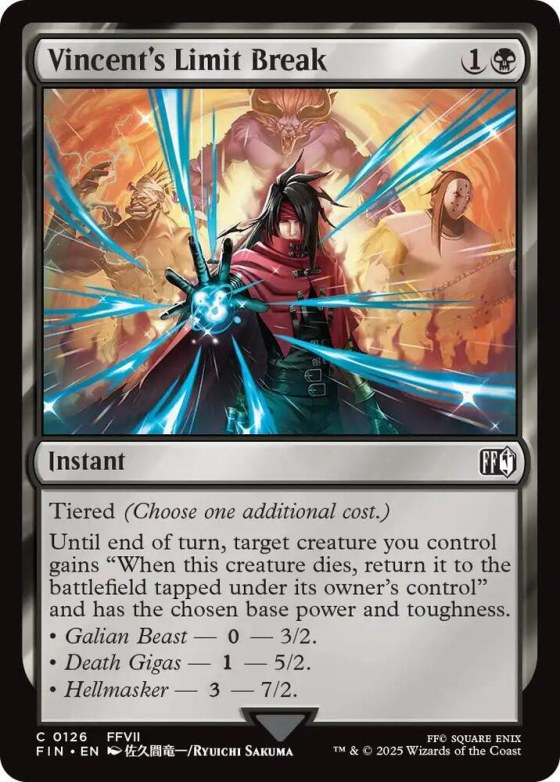 Vincent's Limit Break - Foil
