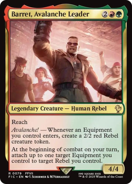 Barret, Avalanche Leader - Surge Foil