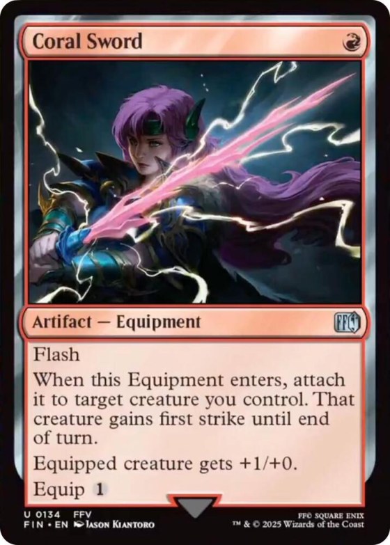 Coral Sword - Foil