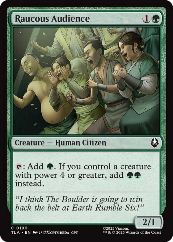 Raucous Audience - Foil