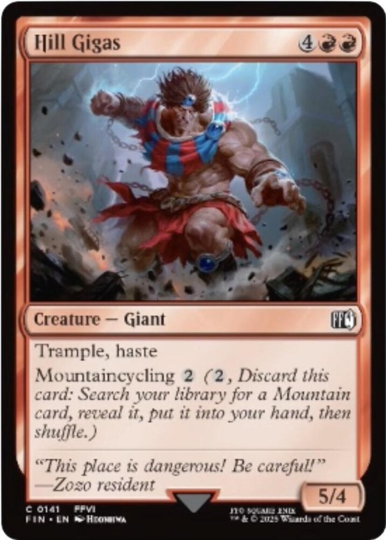 Hill Gigas - Foil
