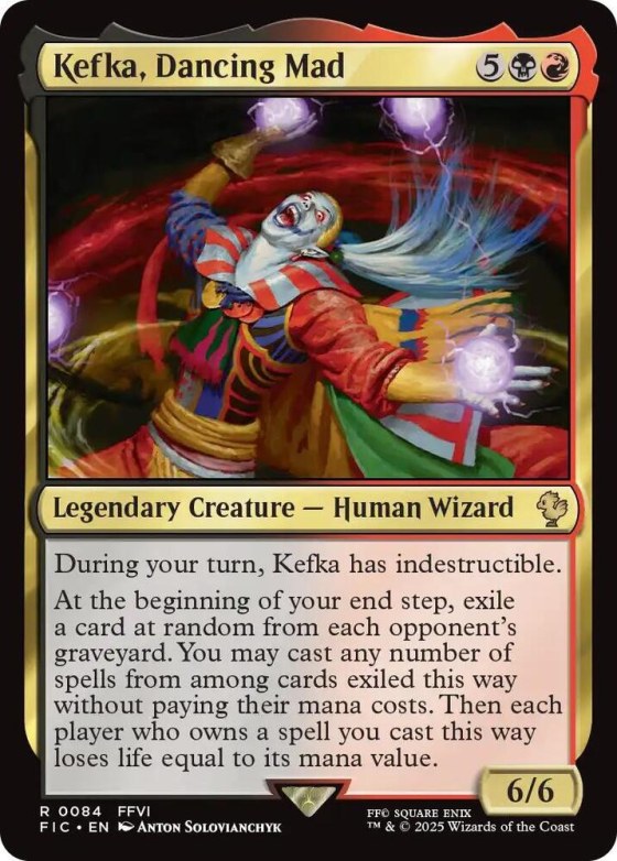 Kefka, Dancing Mad - Surge Foil