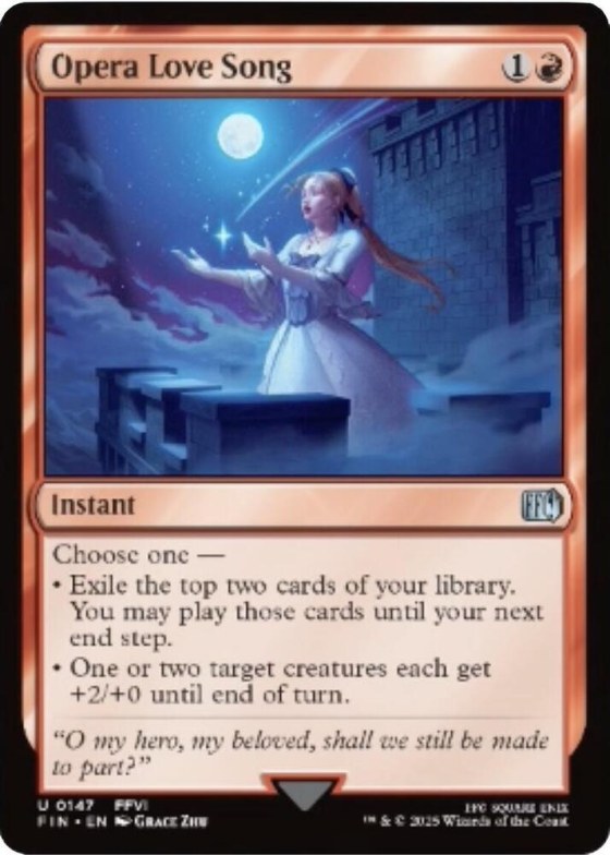 Opera Love Song - Foil