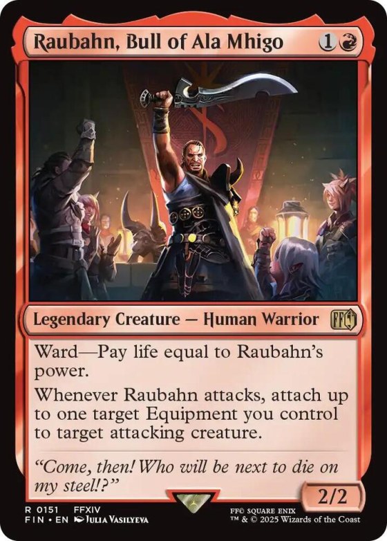 Raubahn, Bull of Ala Mhigo - Foil