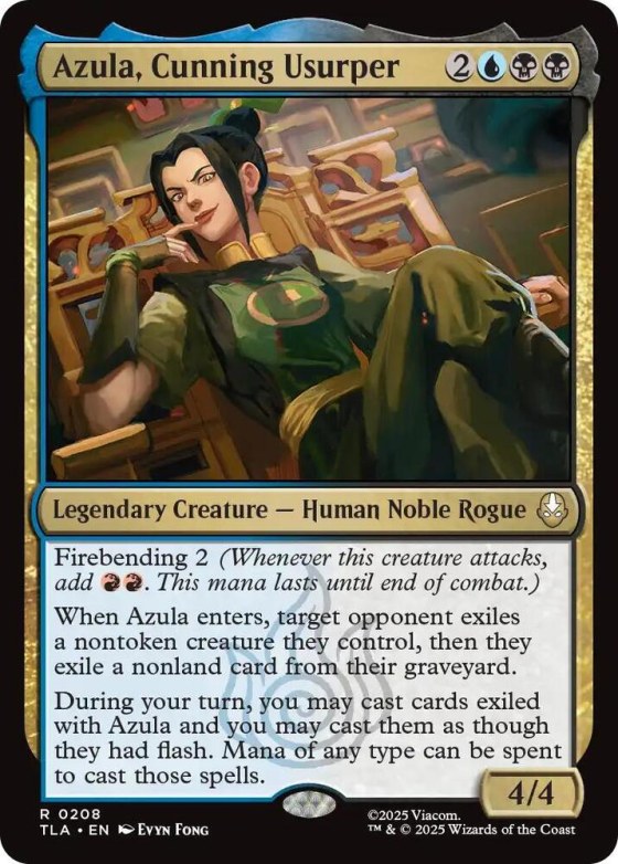 Azula, Cunning Usurper - Foil