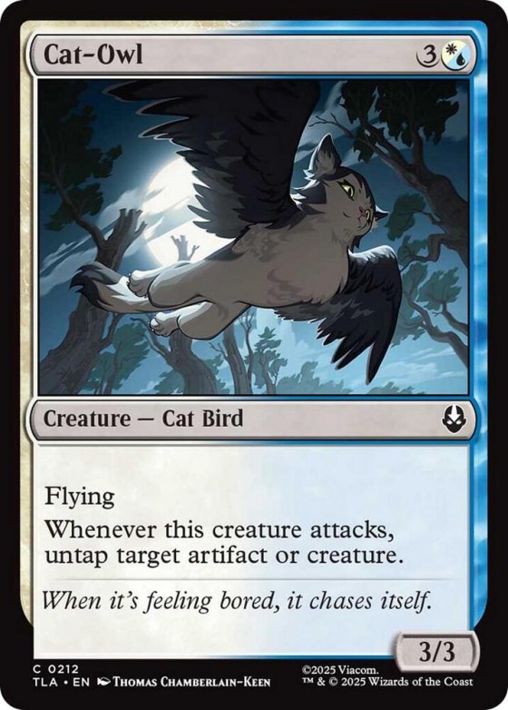 Cat-Owl - Foil