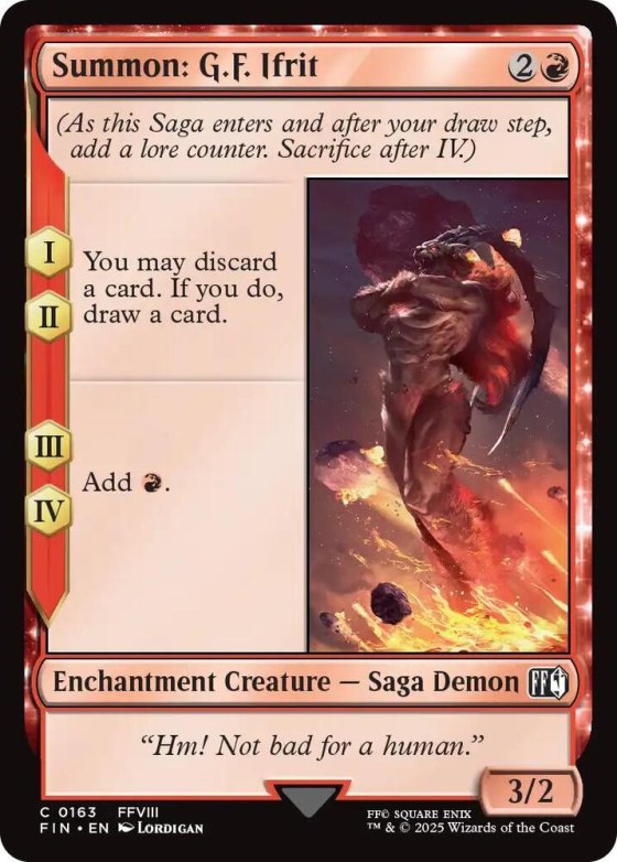 Summon: G.F. Ifrit - Foil