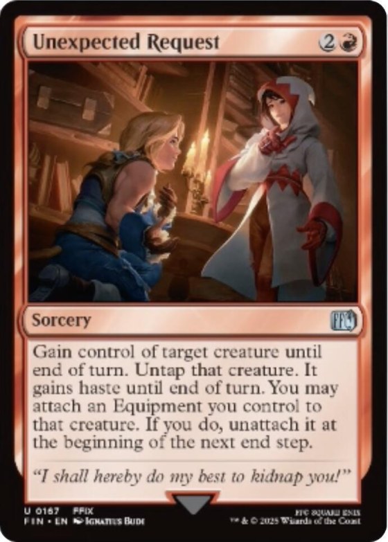 Unexpected Request - Foil