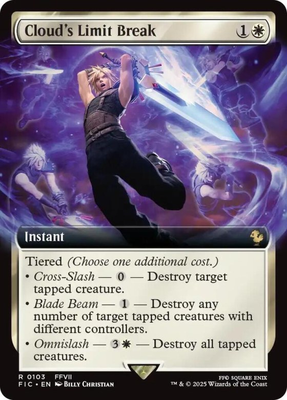 Cloud's Limit Break - Foil