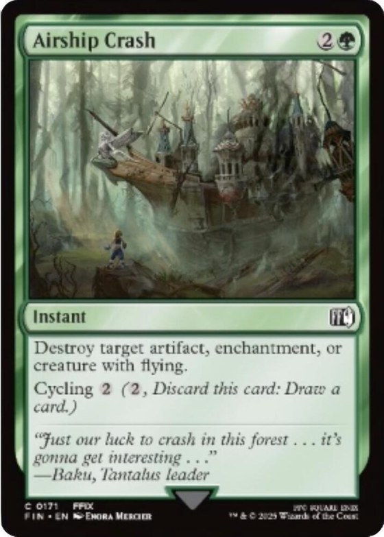Airship Crash - Foil