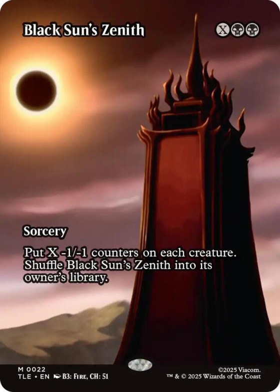Black Sun's Zenith - Foil