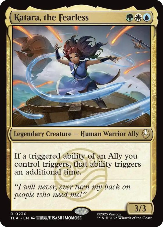 Katara, the Fearless - Foil
