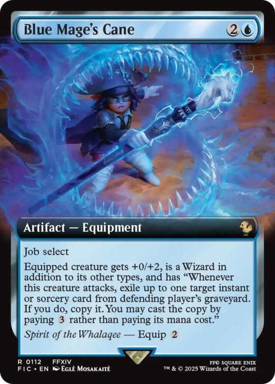 Blue Mage's Cane - Foil