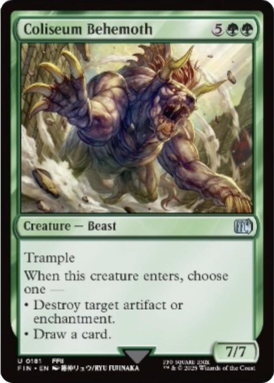 Coliseum Behemoth - Foil