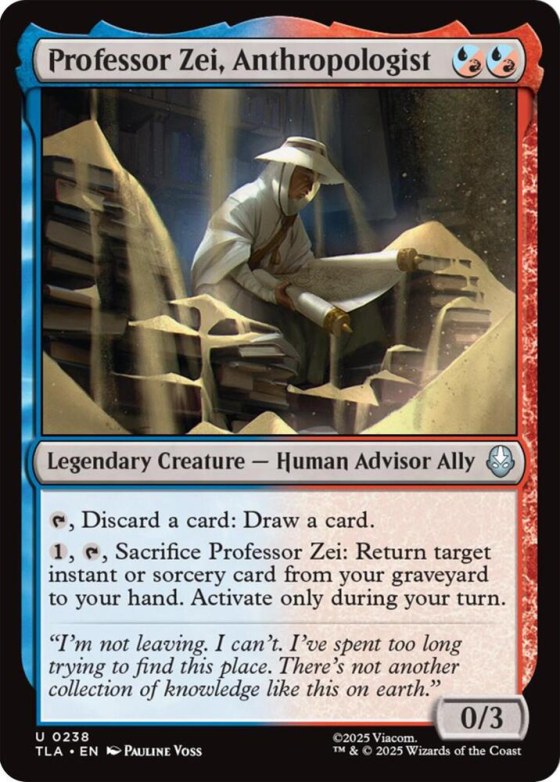 Professor Zei, Anthropologist - Foil