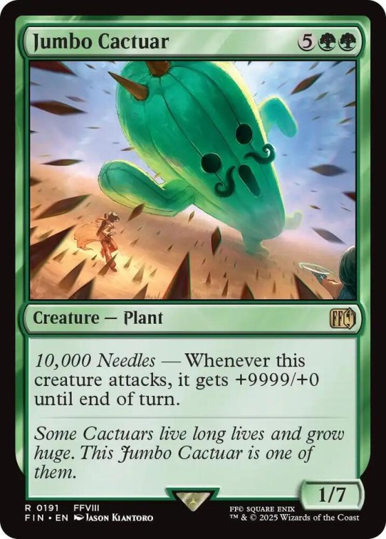 Jumbo Cactuar - Foil