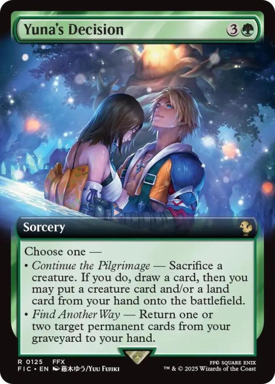 Yuna's Decision - Foil