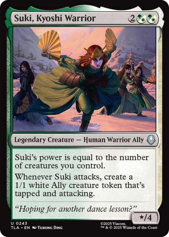 Suki, Kyoshi Warrior - Foil