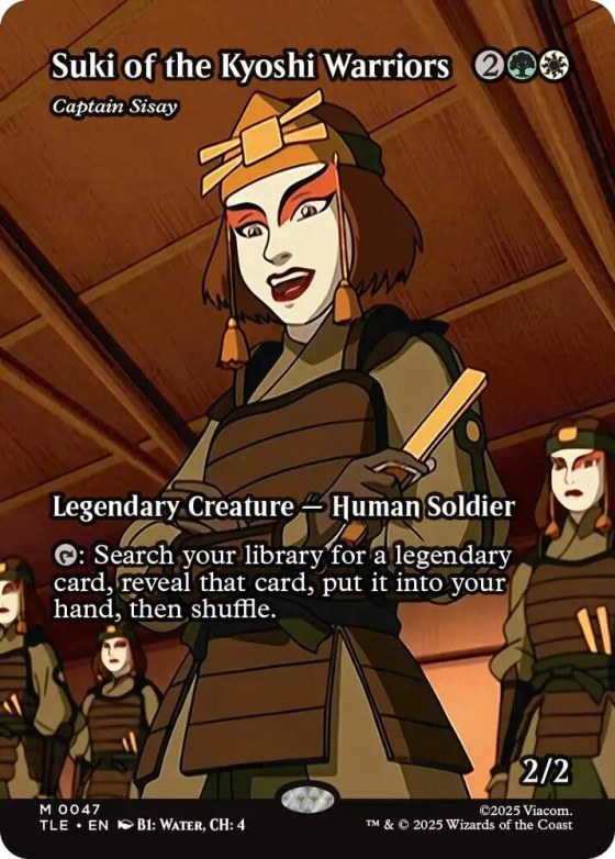Suki of the Kyoshi Warriors - Captain Sisay - Foil