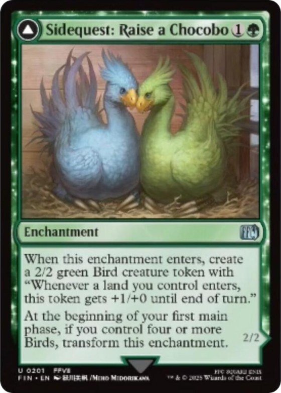 Sidequest: Raise a Chocobo