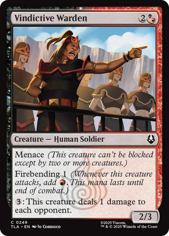 Vindictive Warden - Foil