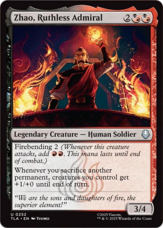 Zhao, Ruthless Admiral - Foil