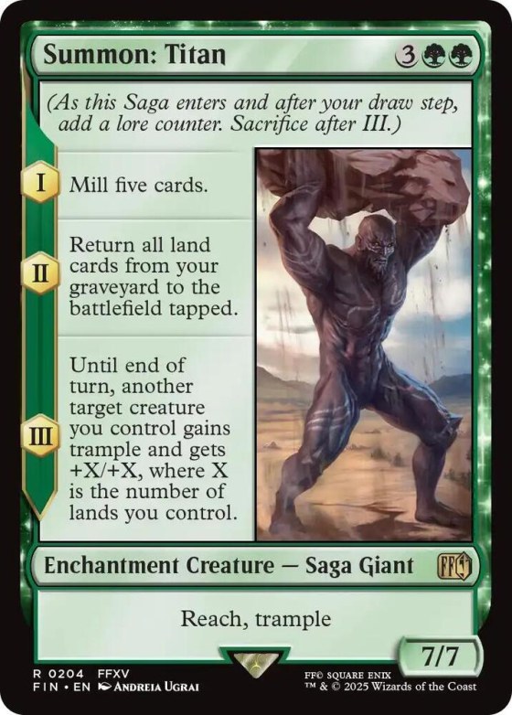 Summon: Titan - Foil