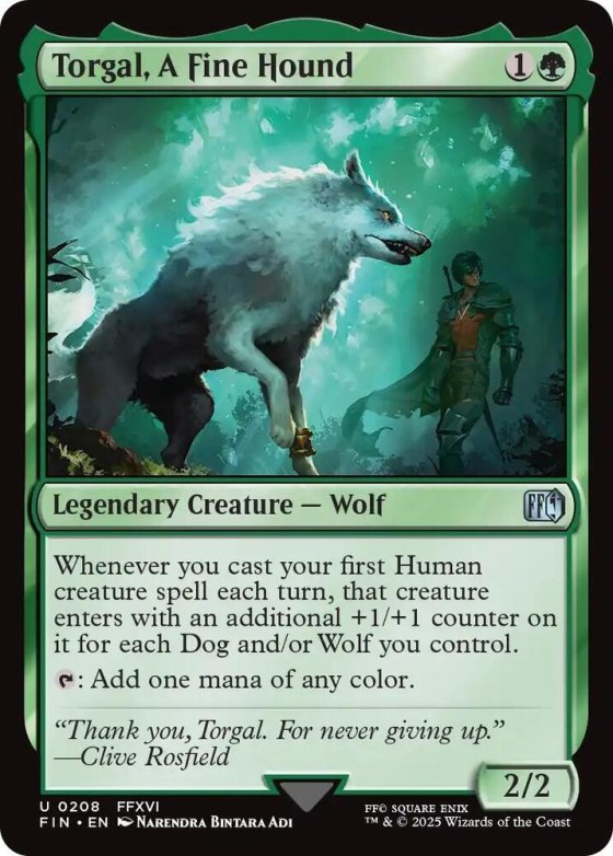Torgal, A Fine Hound - Foil