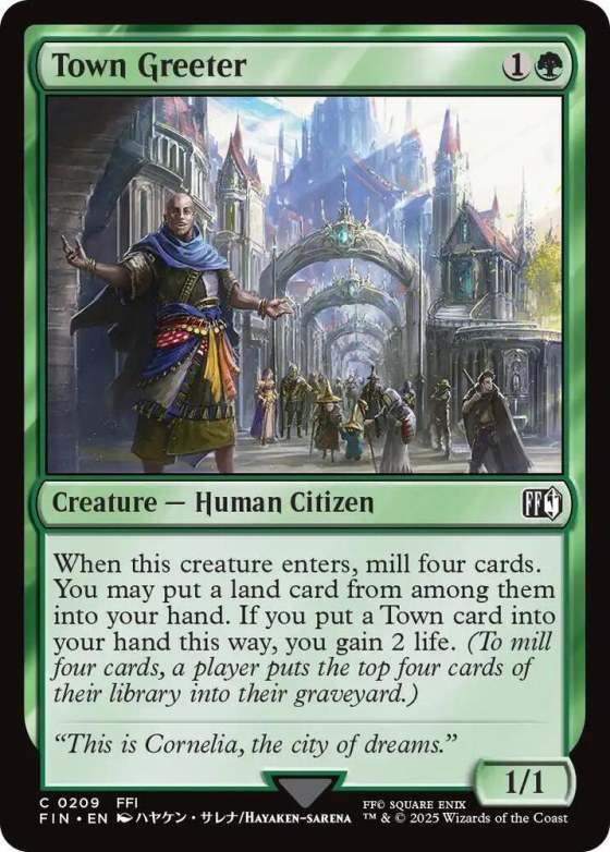 Town Greeter - Foil