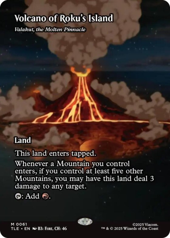 Volcano of Roku's Island - Valakut, the Molten Pinnacle - Foil