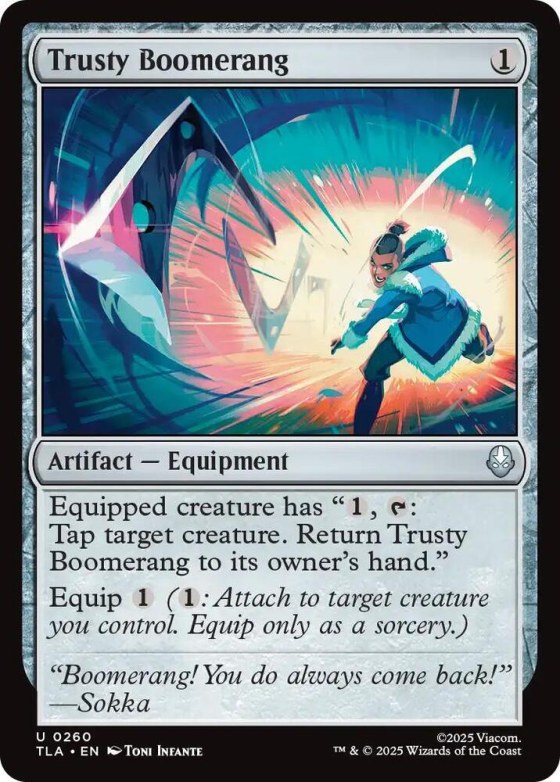 Trusty Boomerang - Foil