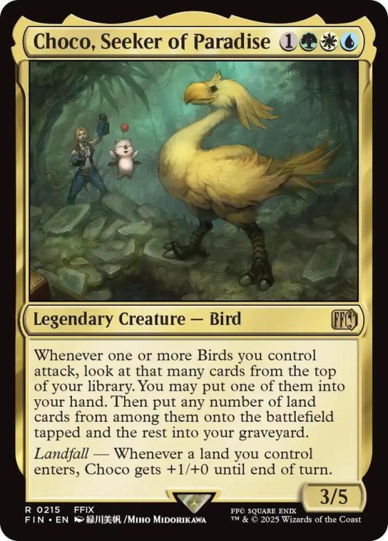 Choco, Seeker of Paradise - Foil