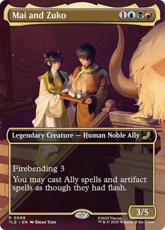 Mai and Zuko - Foil