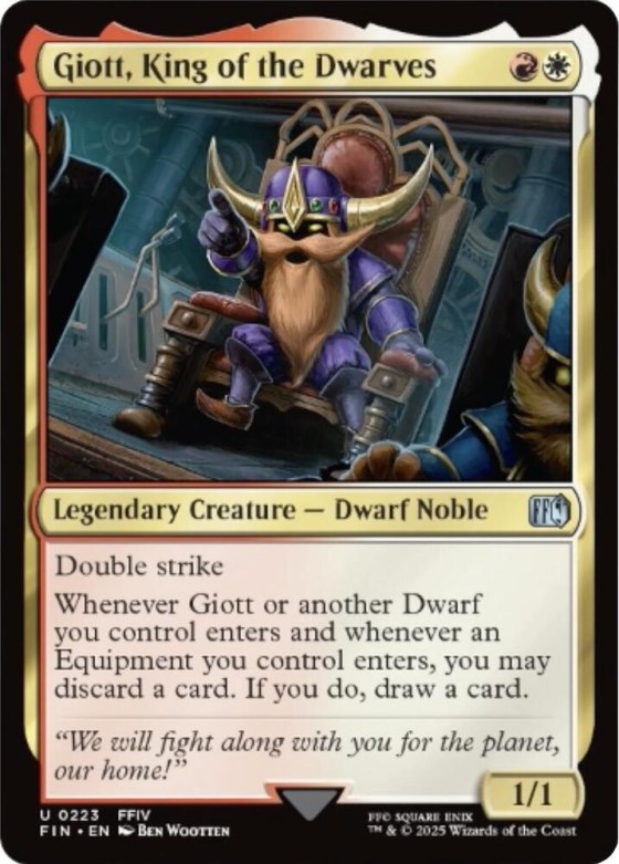 Giott, King of the Dwarves - Foil